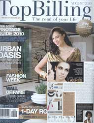 Top Billing - Click to view the article